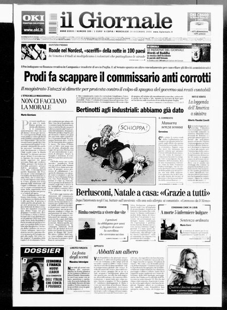 Il giornale : quotidiano del mattino